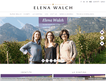 Tablet Screenshot of elenawalch.com